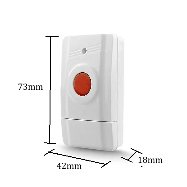 Wireless SOS Panic Button for WG103T or H502 GSM Alarm System | RF433