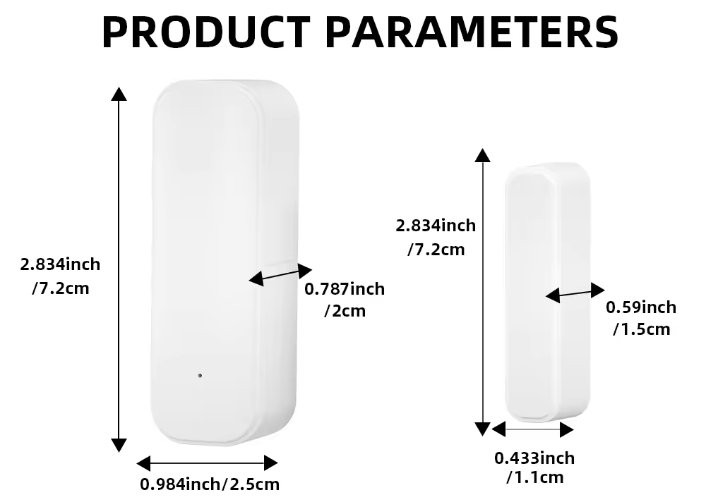 Smart Life Tuya Zigbee Wireless Door / Window Sensor Detector | 3V