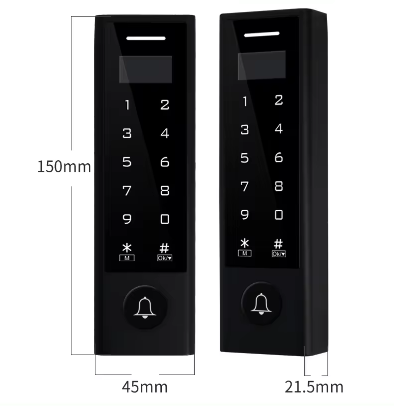 Smart Life Tuya WIFI Waterproof 12V Access Control Keypad Card Doorbell Gate Garage CHD3