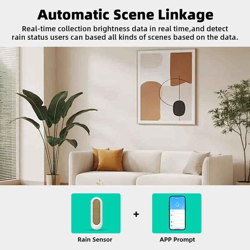 Smart Life Tuya WIFI Rain Detector Sensor | IP55 Outdoor Rainproof | 3V
