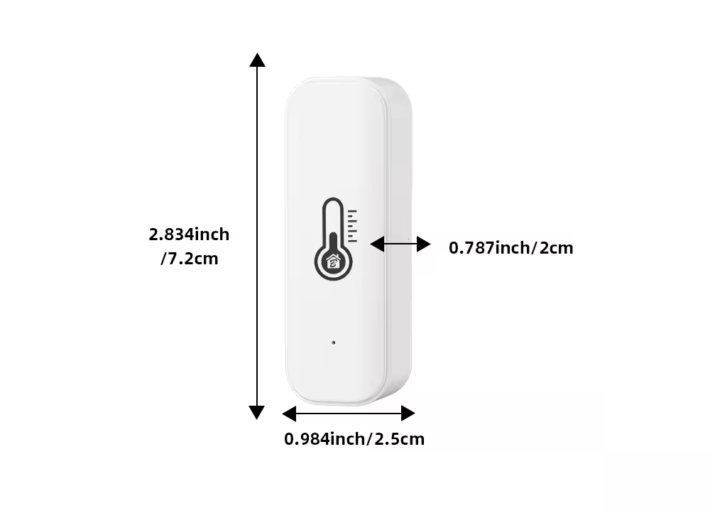 Smart Life Tuya Bluetooth Temperature & Humidity Sensor | 3V