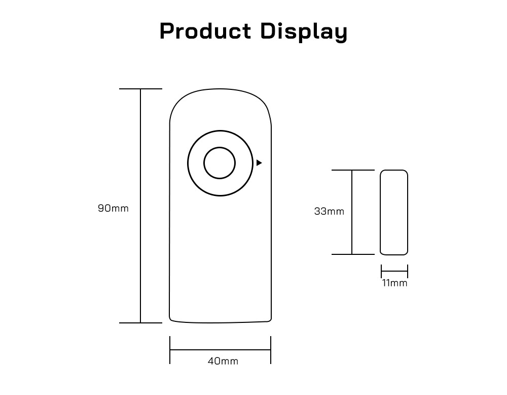 Smart Life Tuya WIFI Wireless Door / Window Detector w/ PIR Motion Sensor | 4.5V