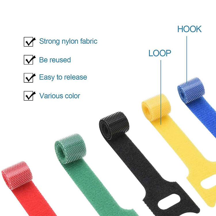 Re-usable Velcro Cable Ties 12 x 150mm | Green | 20 Pieces