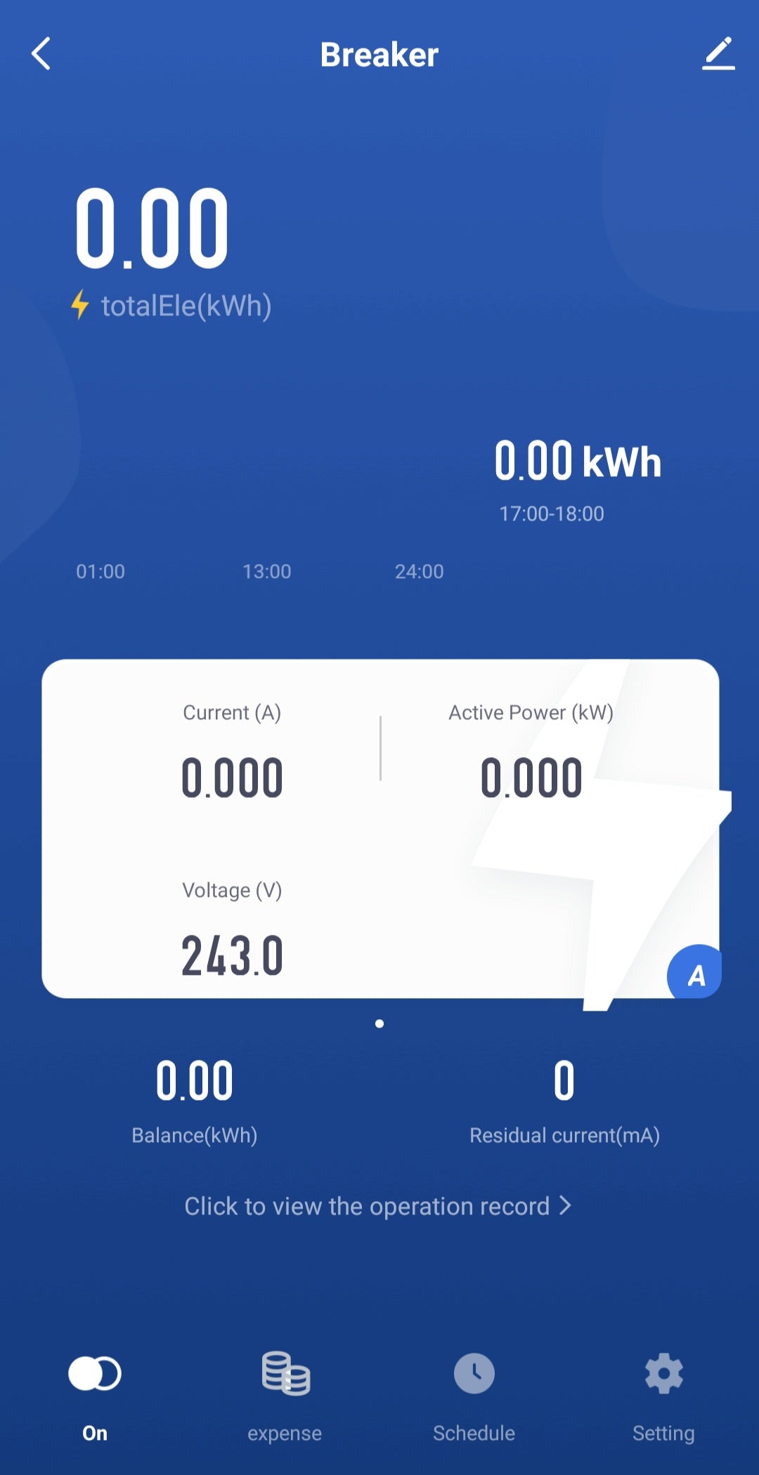 Smart Life Tuya WIFI 63A 240V Switch with Power Consumption Energy Monitoring Prepaid Meter