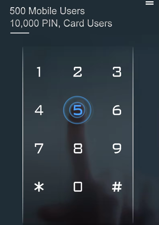 Smart Life Tuya WIFI Access Control 12V Keypad Card Doorbell | IP66 | DLH8