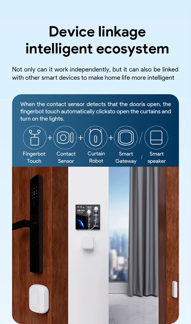 Smart Life Tuya Bluetooth 2CH Fingerbot Smart Button Pusher for Touch Screens, Switches, Appliances