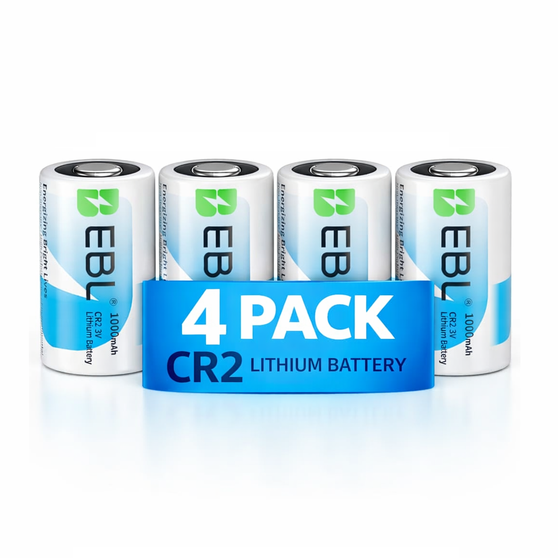 EBL CR2 Lithium Batteries – 3V 1000mAh High‑Power Disposable Cells (4‑Pack)