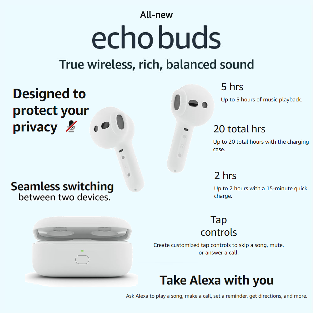 audio echo true wireless earbuds
