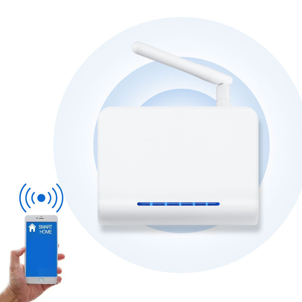 RF433Mhz Radio Signal Repeater Extender w/ Adapter for Alarm System | 12V