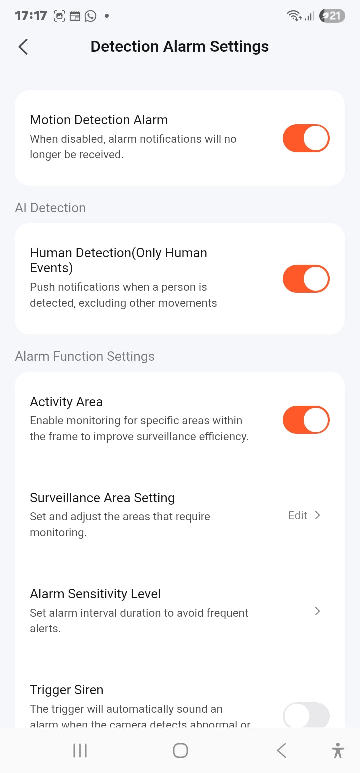 Smart Life Tuya WIFI 3MP HD Bullet CCTV Camera w/ 2 way audio | IP65 Rainproof | 5V