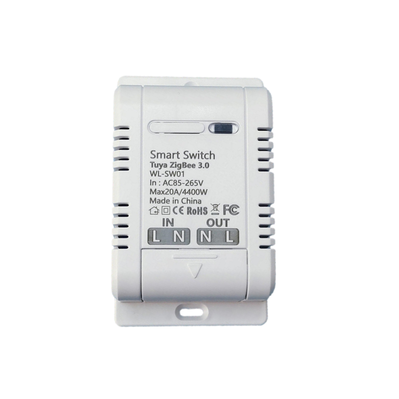 Smart Life Tuya Zigbee 1CH 20A 4400W 4.4KW Switch Relay