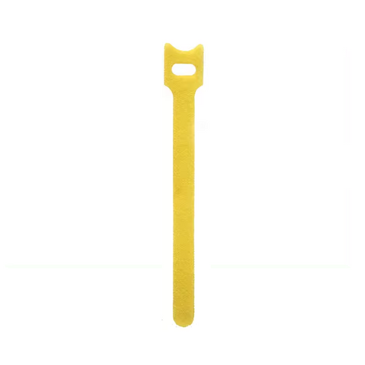 Re-usable Velcro Cable Ties 12 x 150mm | Yellow | 20 Pieces