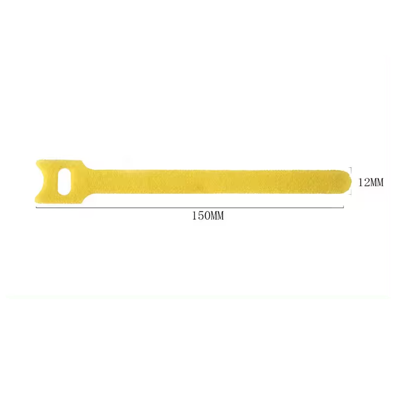 Re-usable Velcro Cable Ties 12 x 150mm | Yellow | 20 Pieces