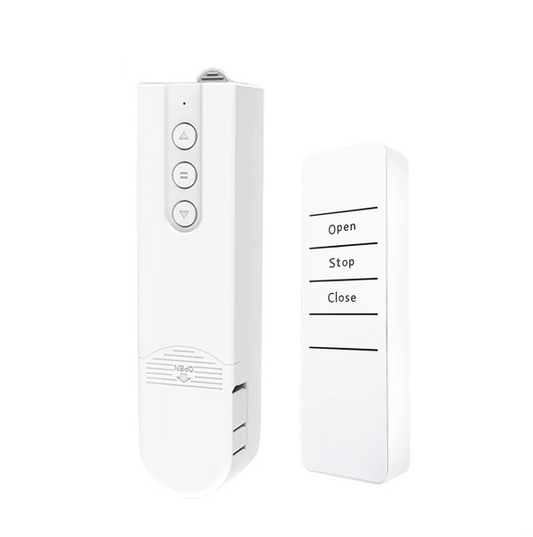 Smart Life Tuya Zigbee Blinds Curtain Chain Motor | Solar charging w/ Built in Battery & Remote | 5V