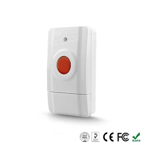 Wireless SOS Panic Button for WG103T or H502 GSM Alarm System | RF433 ...
