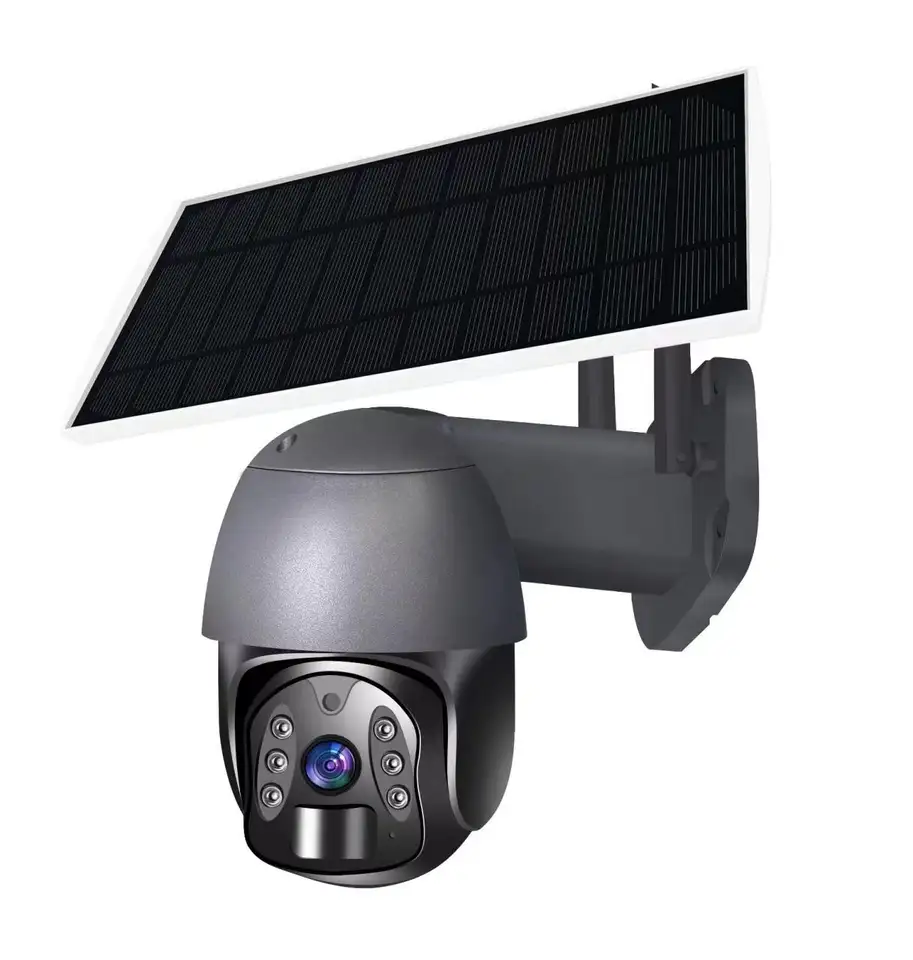 Smart Life Tuya Waterproof Outdoor Solar 3MP 4G PTZ CCTV Camera