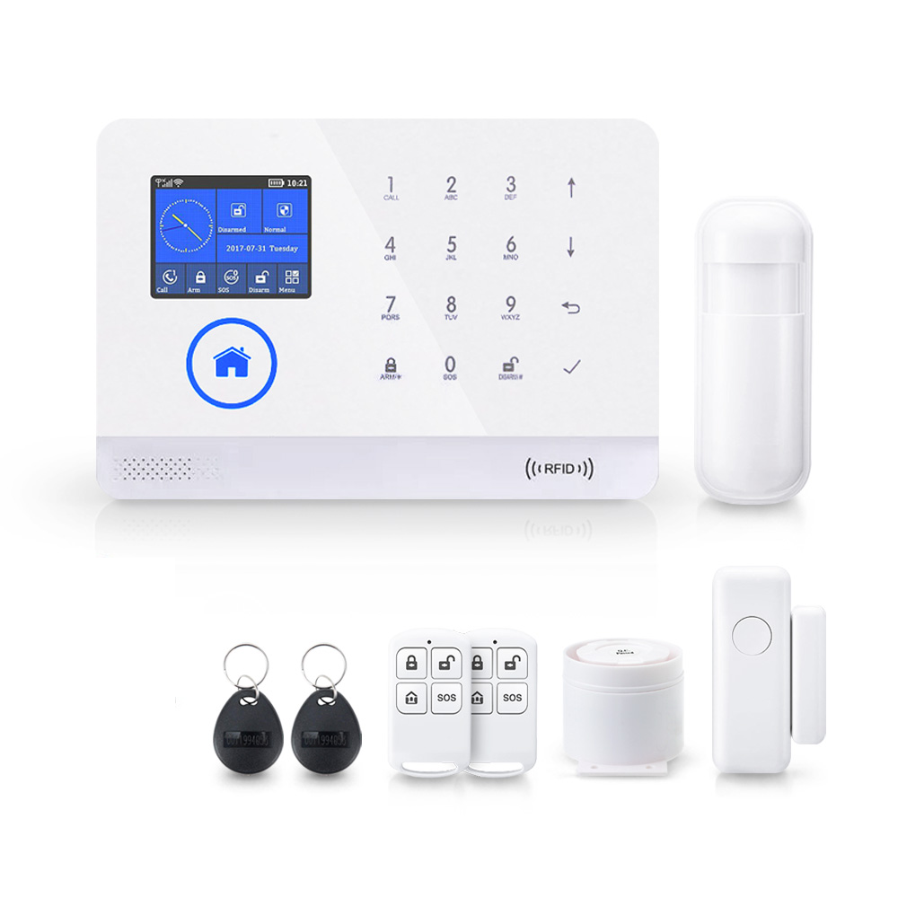 WIFI Control Smart Life Tuya WG103T 4G LTE Alarm System (White)