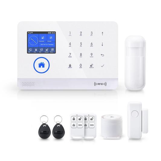 WIFI Control Smart Life Tuya WG103T 2G GSM Alarm System (White)