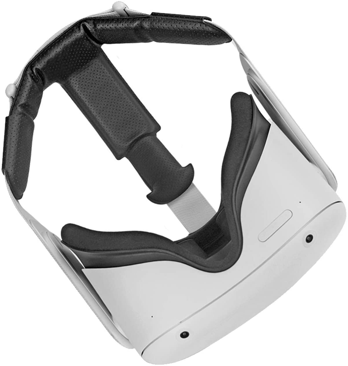 Head Pad for Oculus Quest 2 Headband Gravity Pressure Reducing Head Pad Cushion (Black)