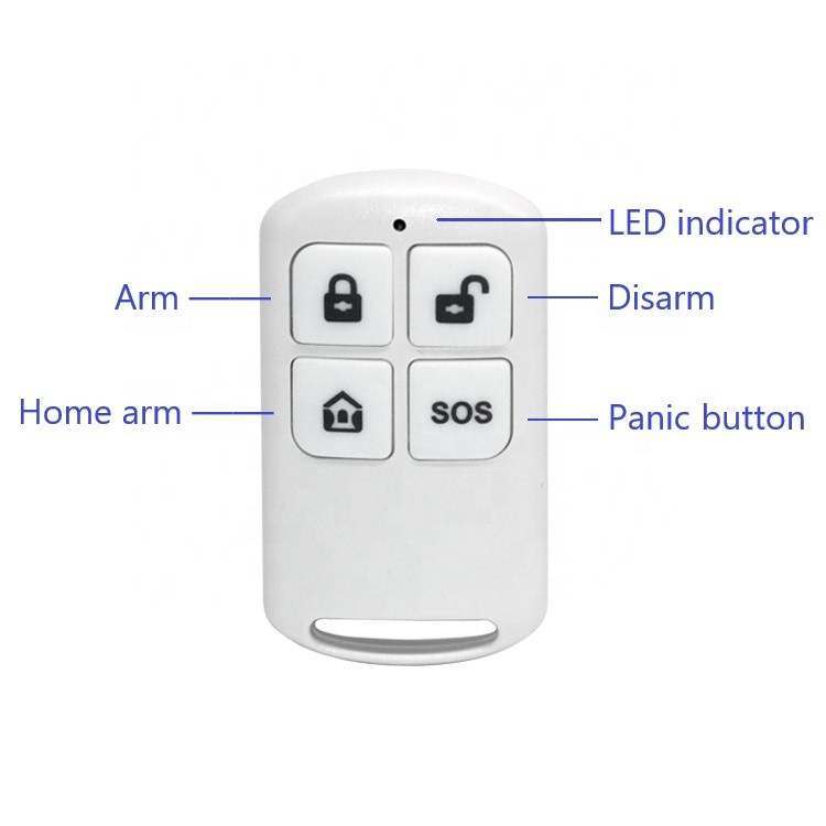 Remote Control for DB11 or WG103T or H502 GSM Alarm System