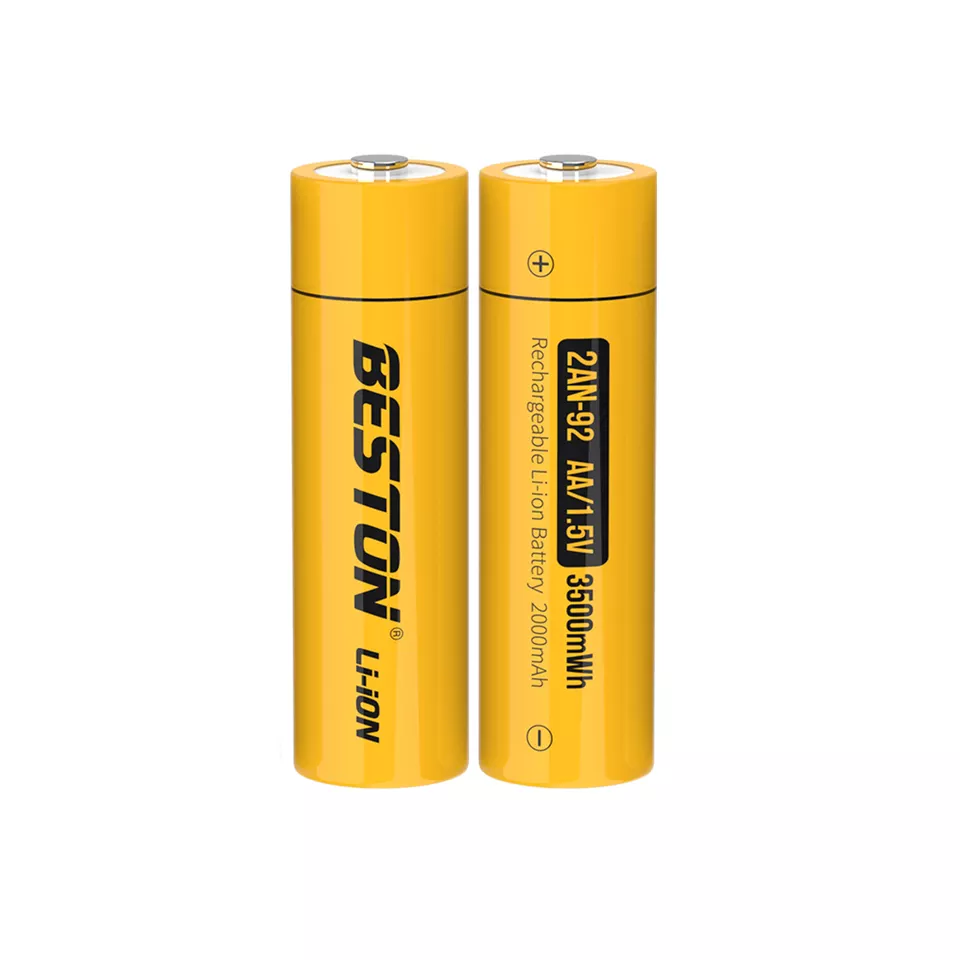 BESTON AA Rechargeable Lithium Battery | 14430 | 1.5V | 2269mAh | 4 Pack