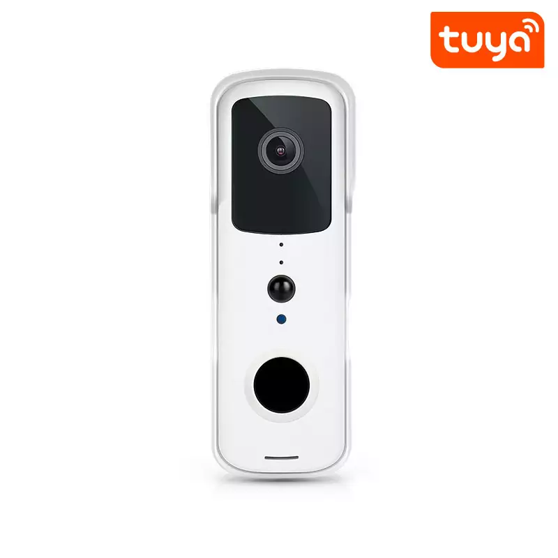 Smart Life Tuya WIFI Waterproof HD Video Doorbell w/ Indoor Chime Speaker (Black)