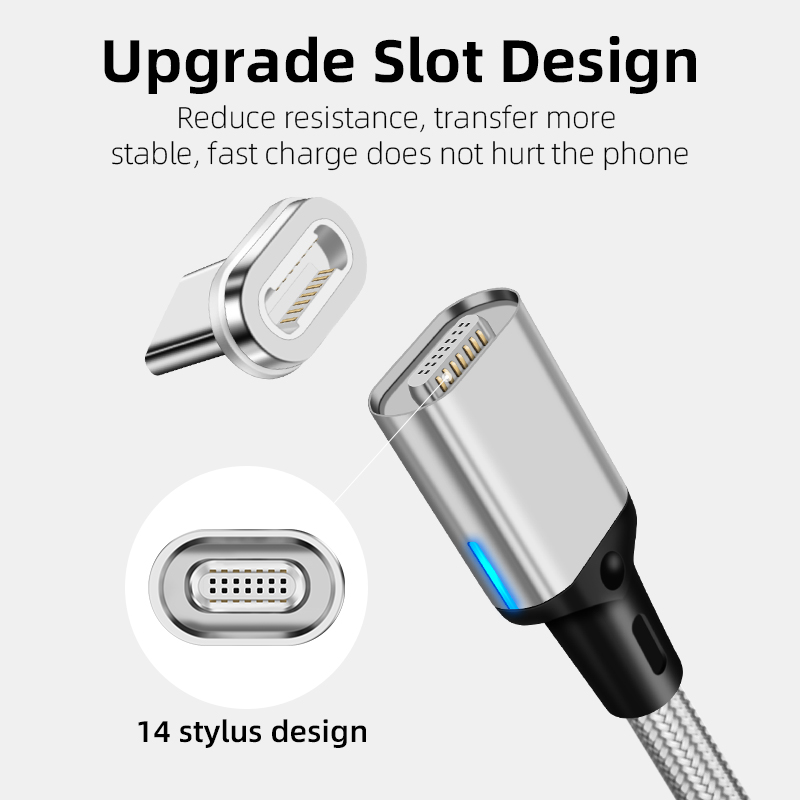 Magnetic Cable PD 20V 5A 100W Mobile & Laptop Ultra Fast Charging & Data 1.8m Type C to Type C