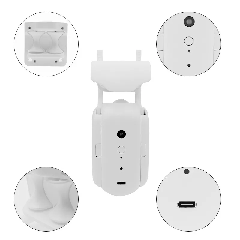 Smart Life Tuya Bluetooth Curtain Robot Motor for Roman Pole w/ Remote (Double Opening)