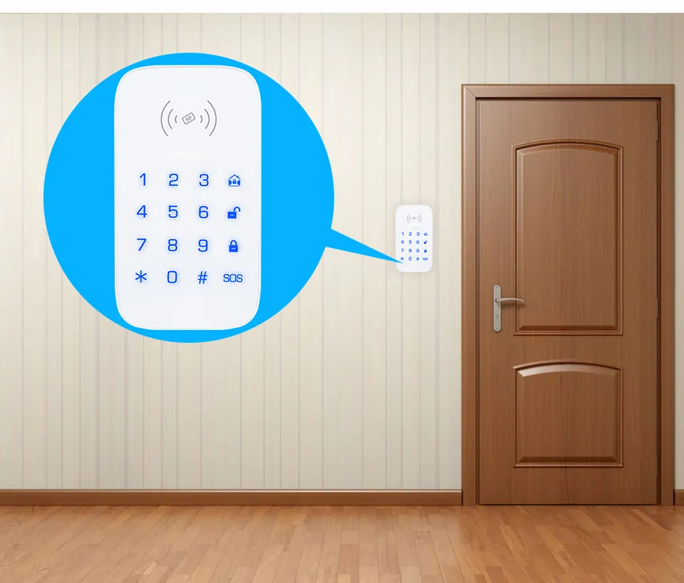 Wireless Keypad for WG103T GSM Alarm System