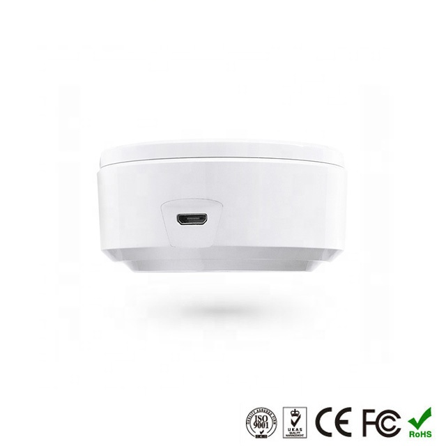 WIFI Control Smart Life Tuya 100dB Siren Alarm Sensor with Temperature and Humidity Sensor